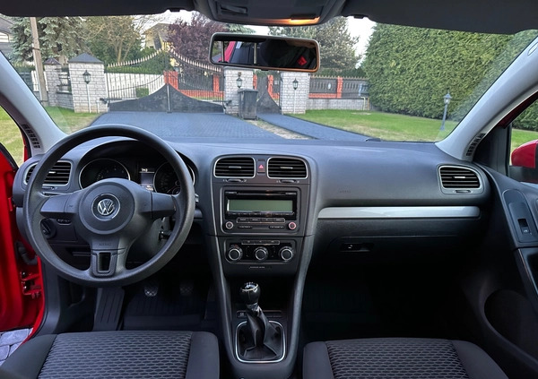 Volkswagen Golf cena 23500 przebieg: 134000, rok produkcji 2009 z Częstochowa małe 436